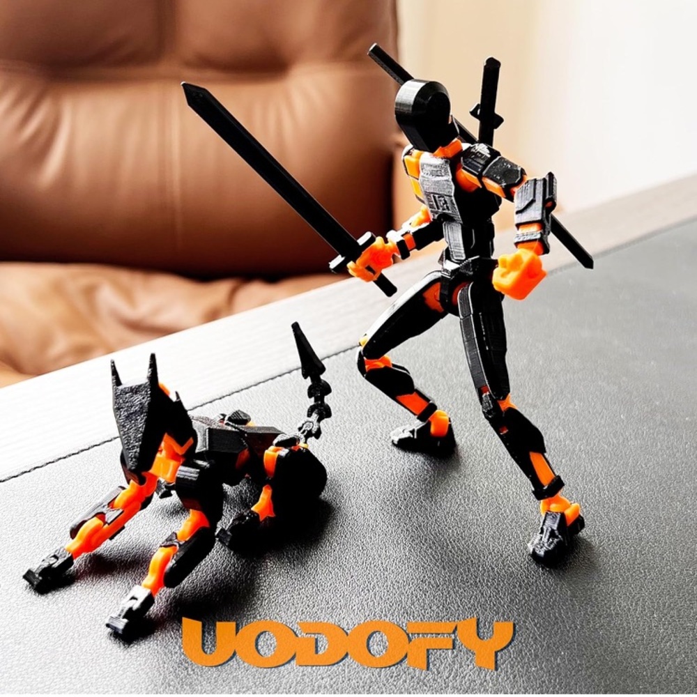 💜Uodofy T13Action Figure SetRobo13 Action Figures Dummy 13 Titan 13Action Figure - Picture 2 of 5